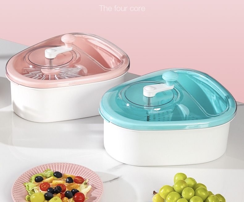 Lavadora de Frutas y Verduras Edición Insignia Limpieza Multifuncional Cesta Escurridora